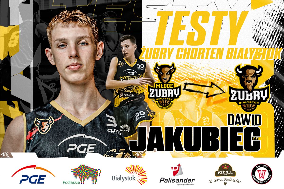 DAWID JAKUBIEC NA TESTACH W ŻUBRACH CHORTEN BIAŁYSTOK