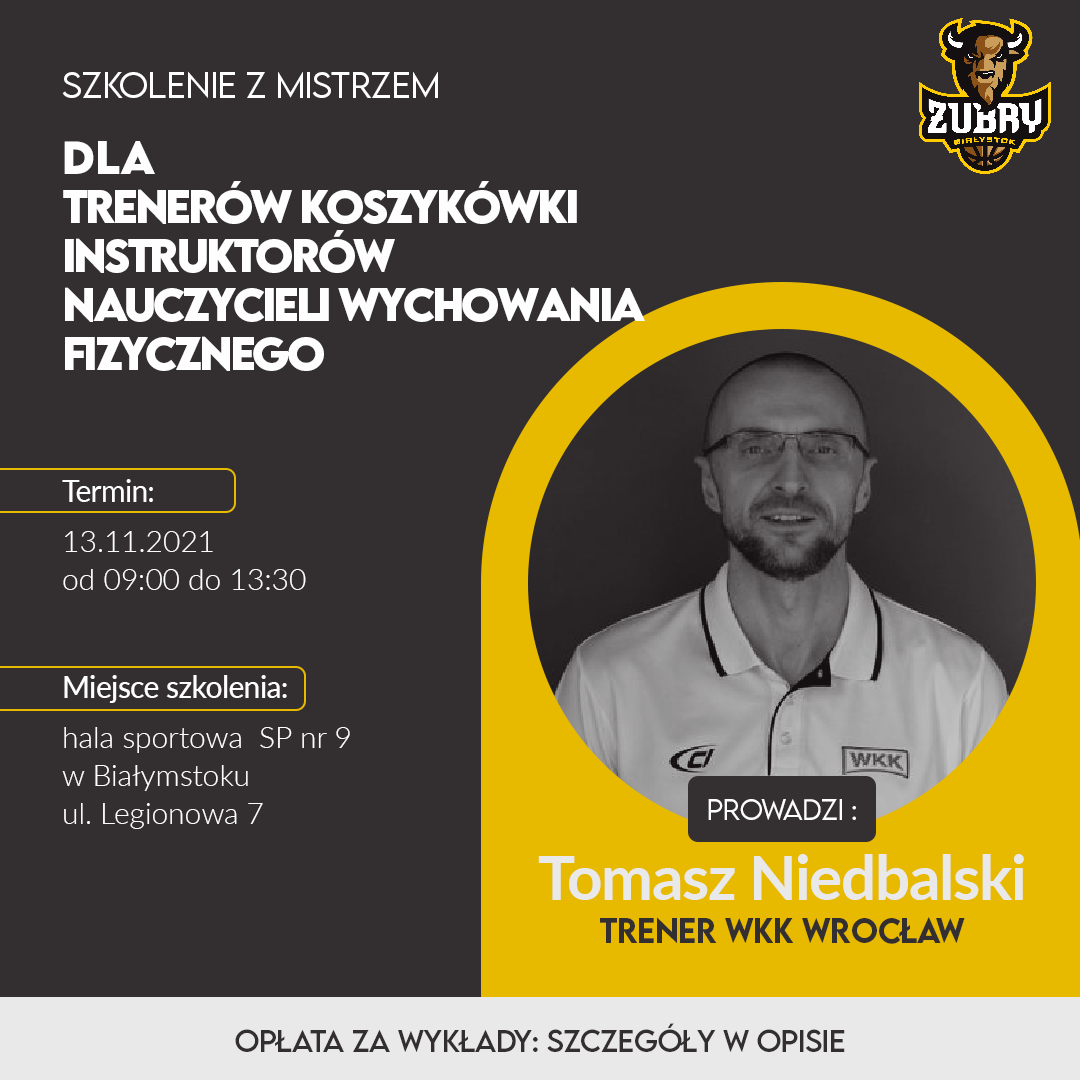 Szkolenie dla trenerów koszykówki