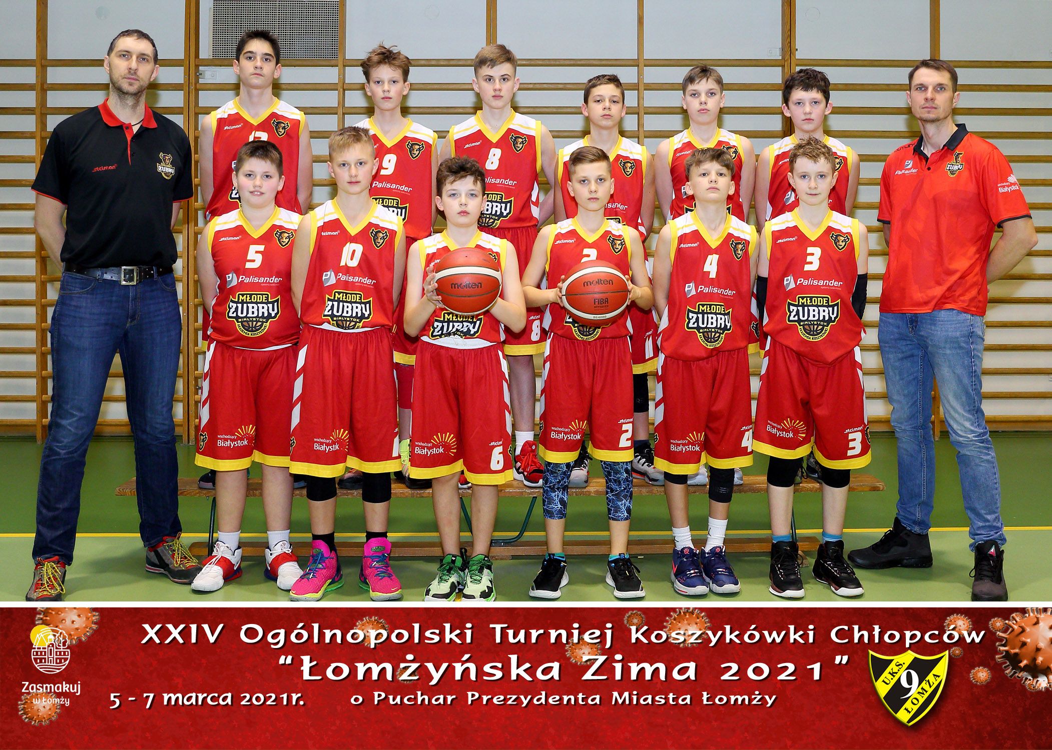 SREBRO DRUŻYNY U-13 W ŁOMŻYŃSKIEJ ZIMIE