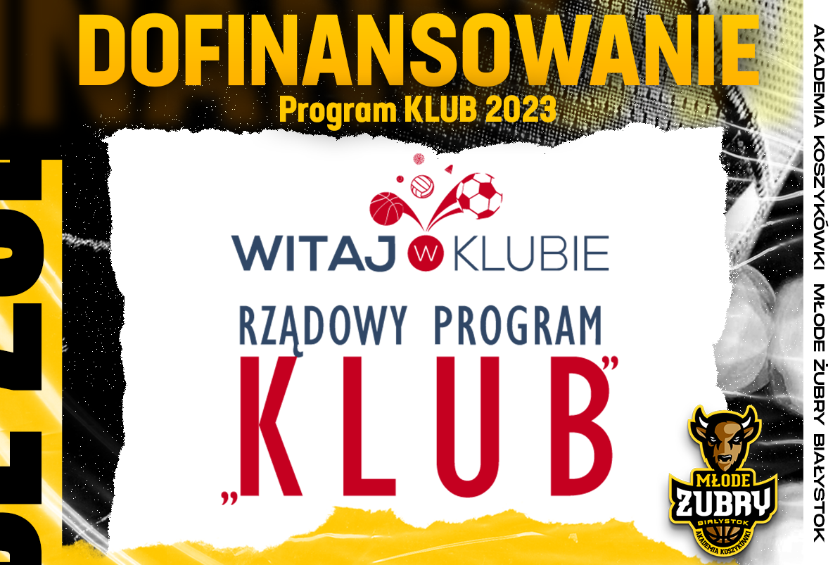 DOFINANSOWANIE - PROGRAM KLUB